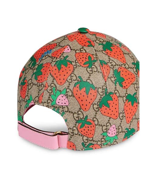 gucci cap erdbeer original